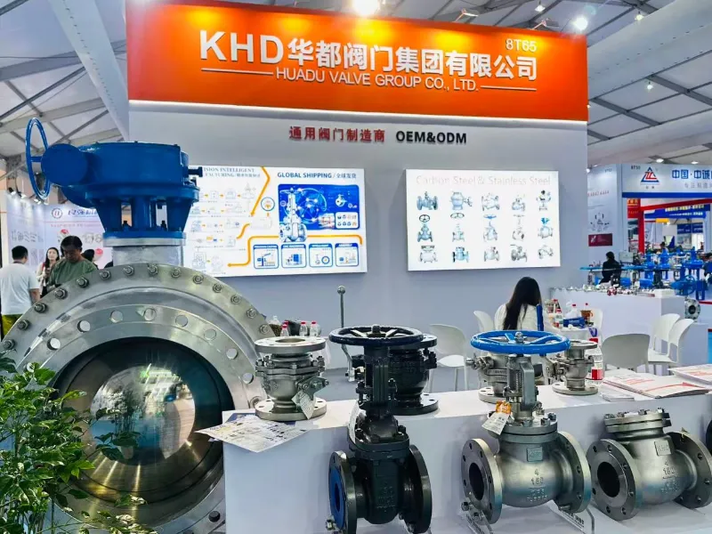 اختتم معرض Zhejiang الدولي لسلسلة صناعة الصمامات 2026 بنجاح - شكرًا لك على زيارة Huadu Valve Group (KHD) في الجناح 8T65